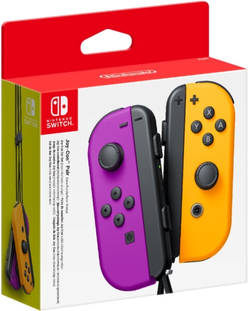 NINTENDO Controller Joy-Con coppia viola/arancio per Nintendo Switch